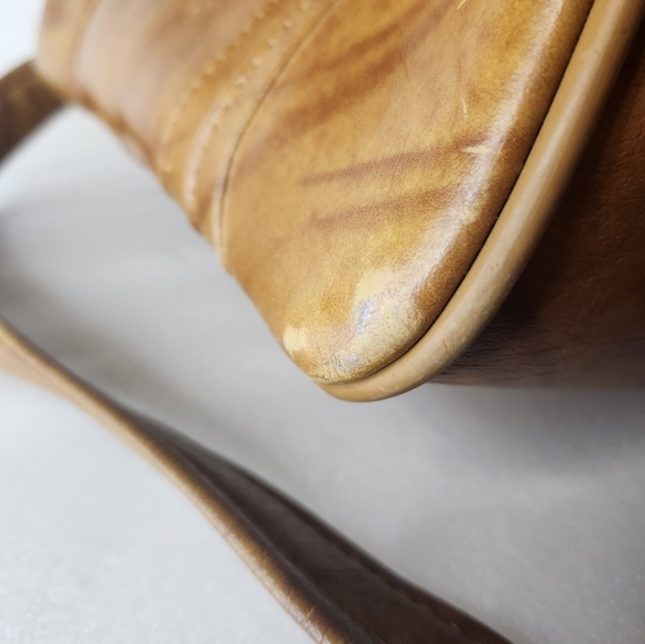 Vintage American Luggage Works Carry On Bag Leather Luggage 1975 - Picture 11 of 16